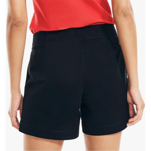 Nautica Jeans Black Shorts Casual Everyday Wear Size 6‎ NWT - Picture 3 of 11